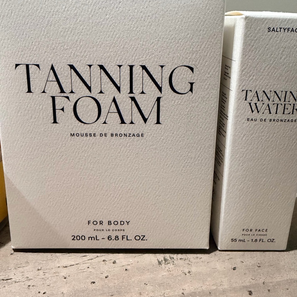 Tanning Foam Mousse for Body — White (Saltyface)